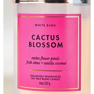 White Barn Cactus Blossom Soy Wax Candle this candle is delicious 🌸🌸